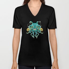 Kraken Underwater Monster Octopus Sea V Neck T Shirt