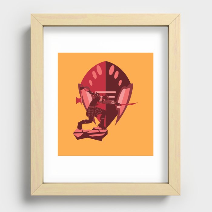 Armour Recessed Framed Print