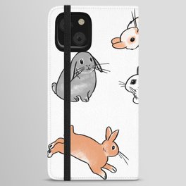 bunnies iPhone Wallet Case