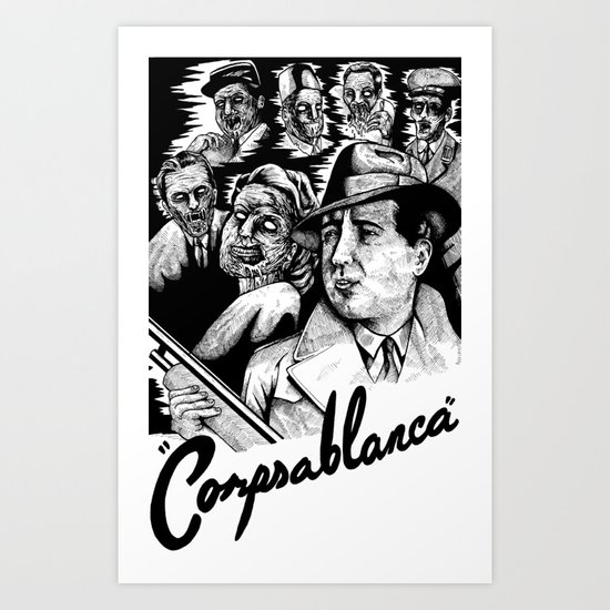 Corpsablanca Art Print