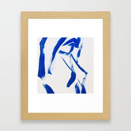 Blue Nude IV Framed Art Print