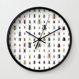 Beetlemania / Get your entomology on! Wall Clock