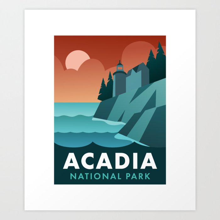 Acadia National Park Art Print