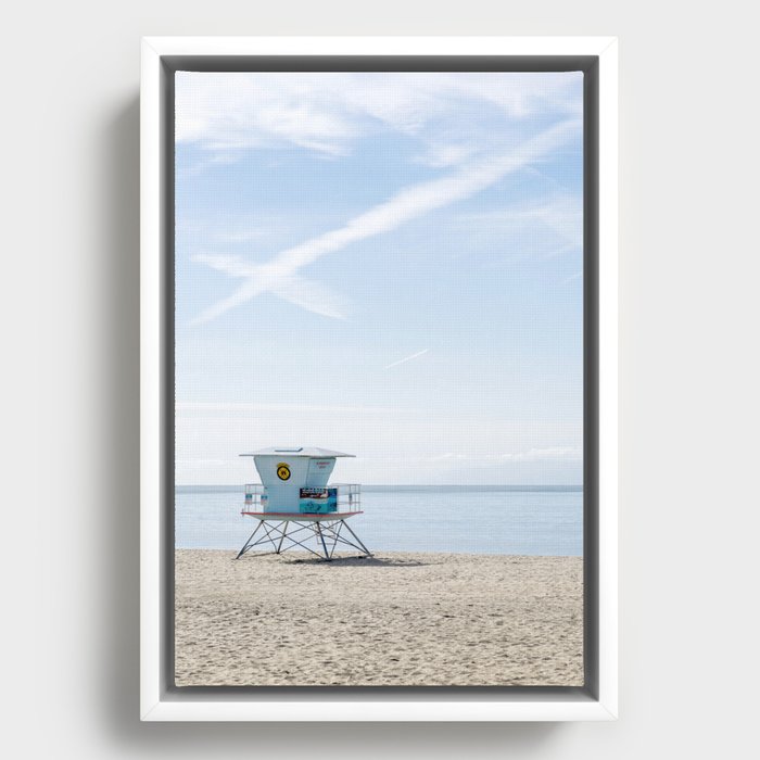 SC beach Framed Canvas