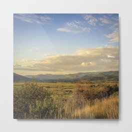 Rolling Mountains  Metal Print | Landscape, Photo, Nature, Digital 