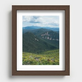 Summer and the White Mountains Recessed Framed Print