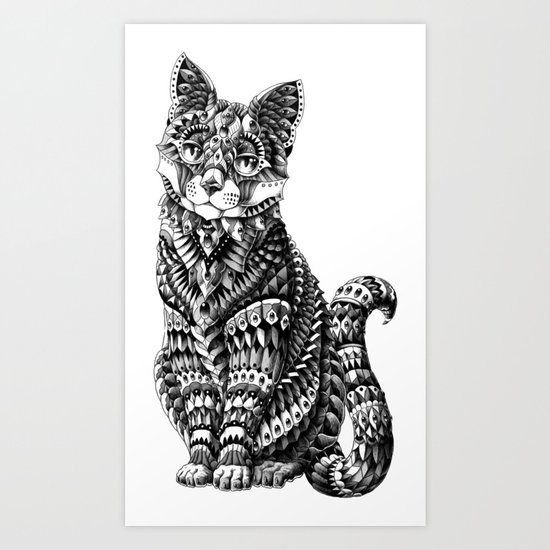 Cat Art Print