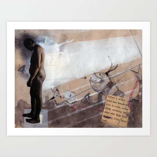 Plate F. Art Print