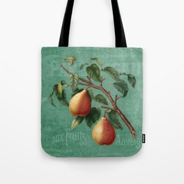 Vintage Pears Tote Bag