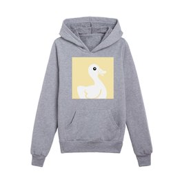 Cute nursery animal series - duckling Kids Pullover Hoodies