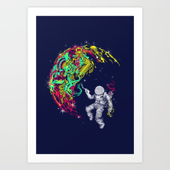 ART'stronaut Art Print