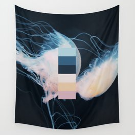 Views & Colour 10 - Kyoto Jellyfish Wall Tapestry