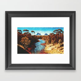 Roaming Neru - Nature Landscape Framed Art Print