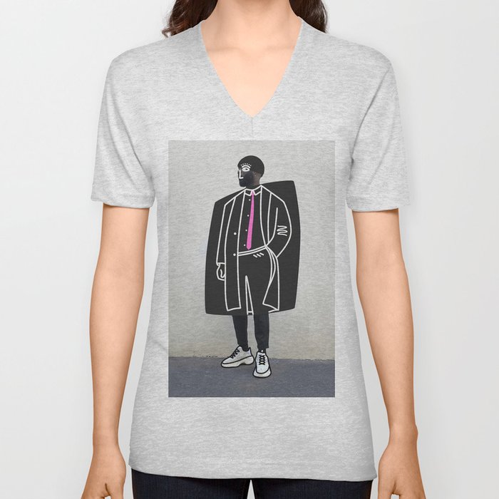 The Gentleman V Neck T Shirt