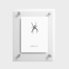 Spider. Minimal 21. Floating Acrylic Print