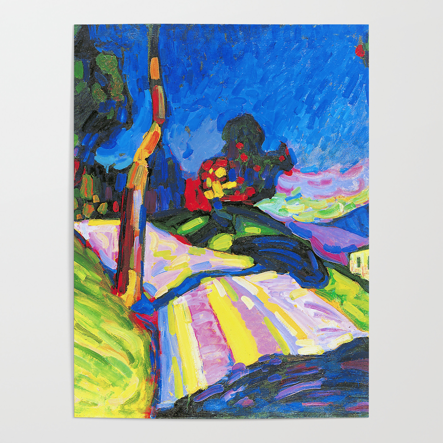 Murnau Wassily Kandinsky Sommerlandschaft Poster