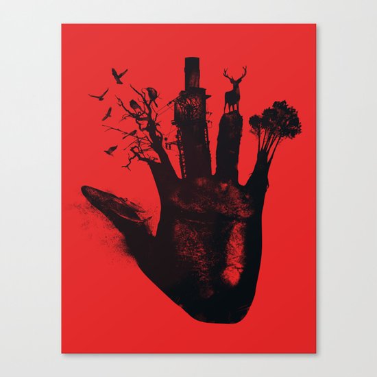 1 4d money 4 for life Canvas Print