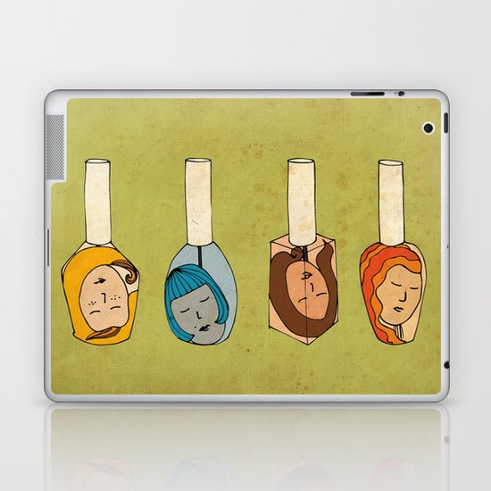 Some Girls Living In A Nailpolish Laptop & iPad Skin