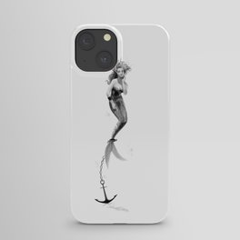 Anchored Mermaid  iPhone Case