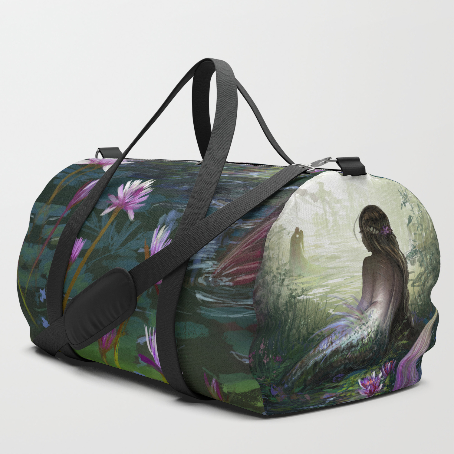 little mermaid duffle bag