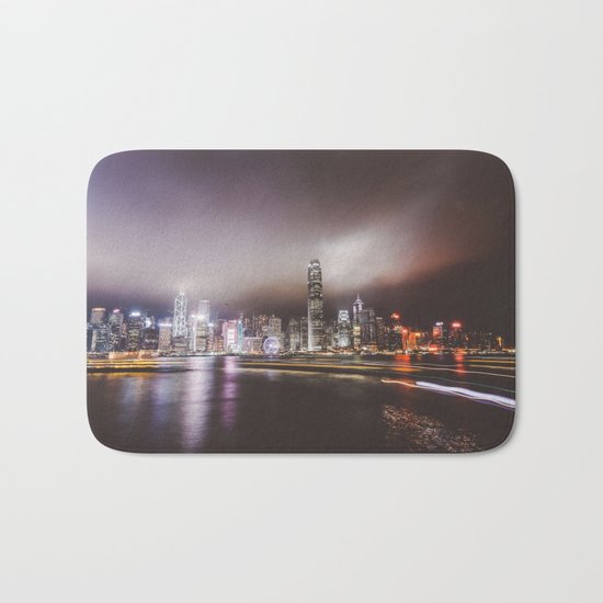 Night city 5 Bath Mat