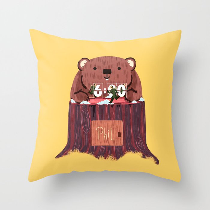 Phil? I thought that was you! Throw Pillow