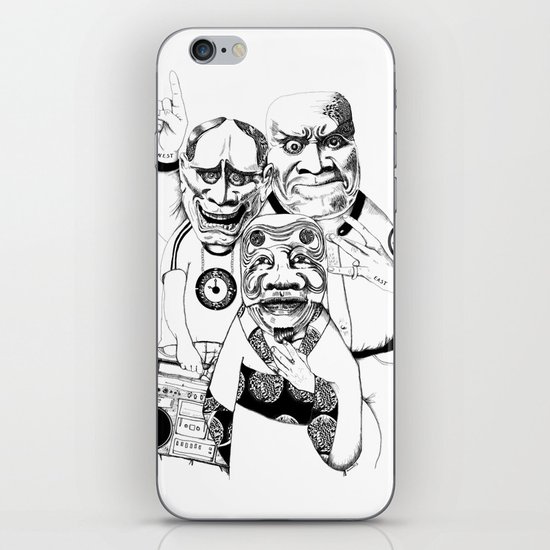 East/ West -->Please vote for my submission on Threadless !! iPhone & iPod Skin