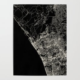 Oceanside, USA - City Map Poster