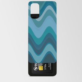 Blue Wave Android Card Case