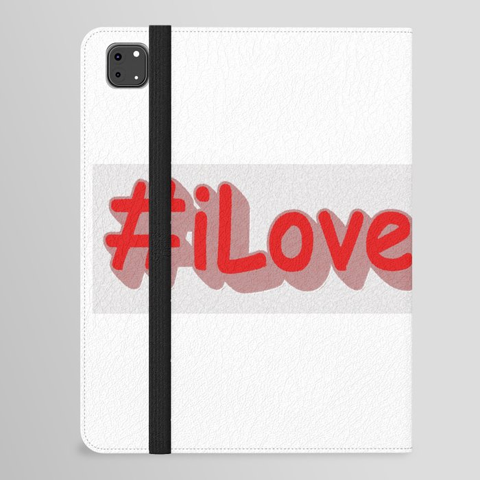 "#iLoveIllinois " Cute Design. Buy Now iPad Folio Case