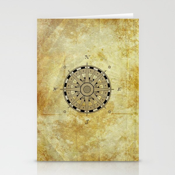 Compass Rose Stationery Cards