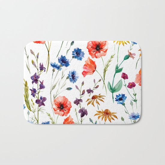 Floral Madness Bath Mat