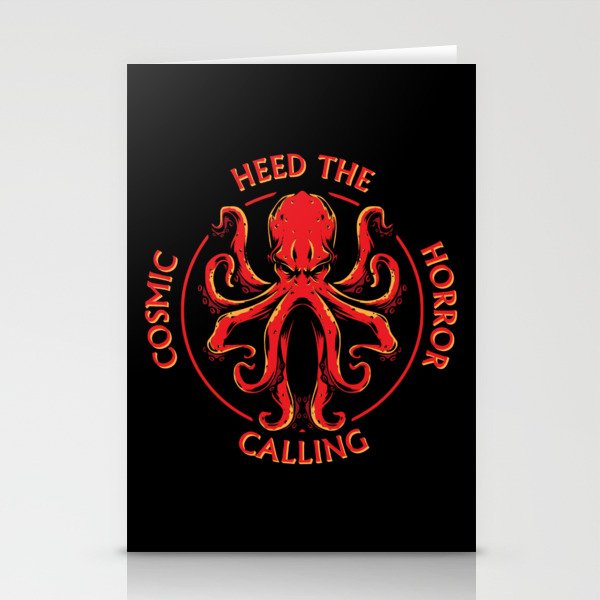 Heed The Calling - Cthulhu. Stationery Cards