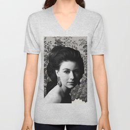 Princess Margaret - The Young Princess V Neck T Shirt