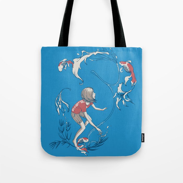 FISH AND WATER Tote Bag