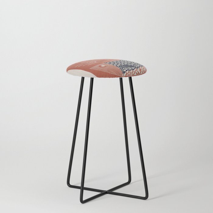 In the current of the sea 03 Counter Stool