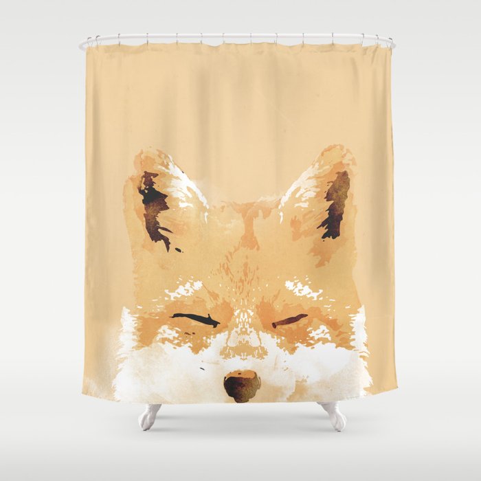 Smiling Fox Shower Curtain