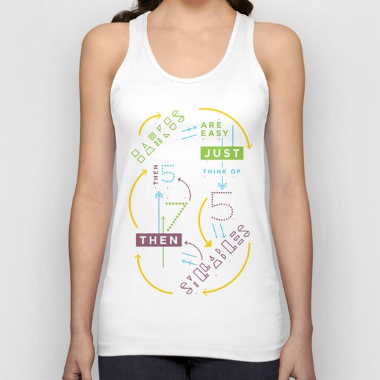 Haikuglyphics - Haikanics Unisex Tank Top
