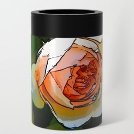 Painted Rose Can Cooler
