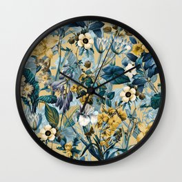 Summer Botanical Garden III Wall Clock