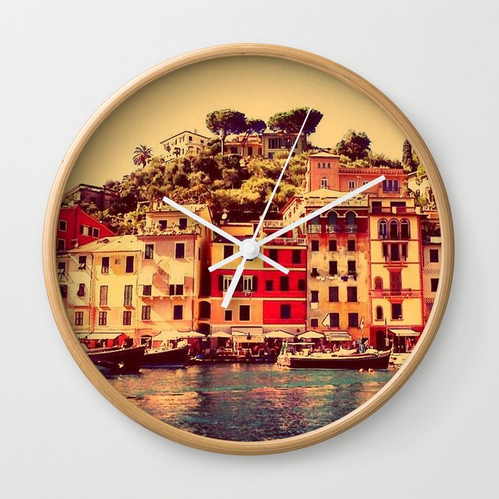 Buongiorno Portofino! Wall Clock