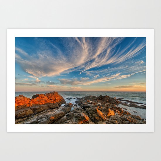 Seaside Art Print