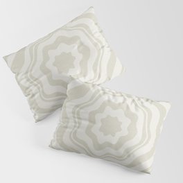 boho floral - greige Pillow Sham