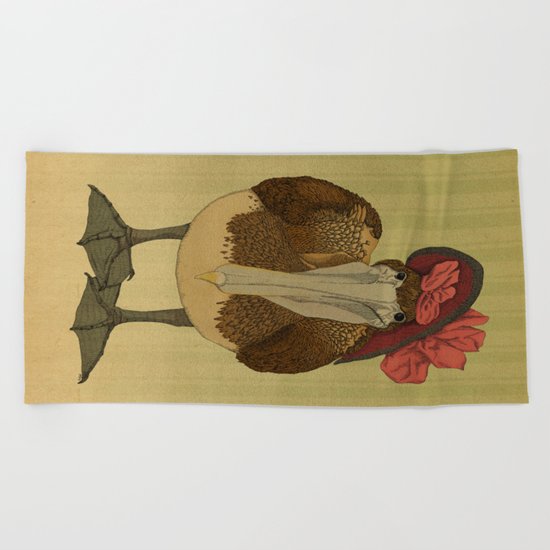 Plumpkin Ploshkin Pelican Jill Beach Towel