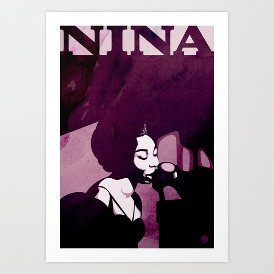 Nina Simone Art Print