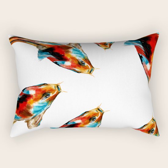 Koi Rectangular Pillow