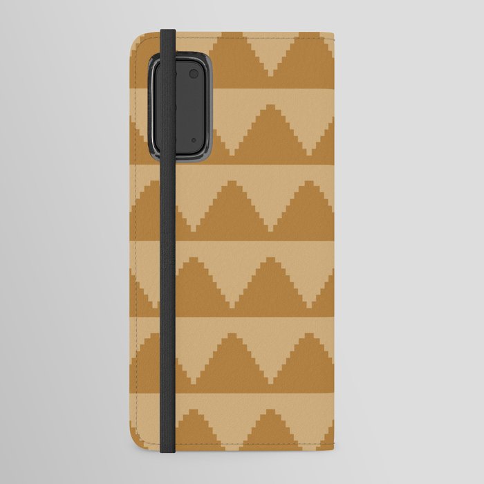 Geometric Pyramid Pattern XXVII Android Wallet Case