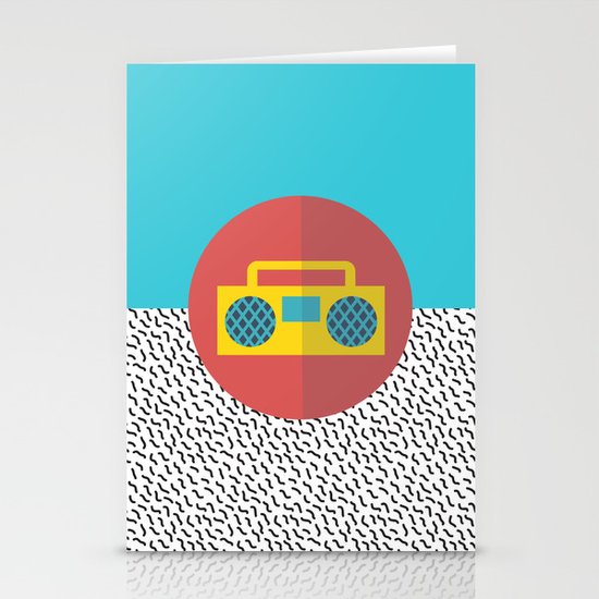 Nice People Like Music Stationery Cards
