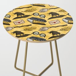 HP Yellow House of Badger  Side Table