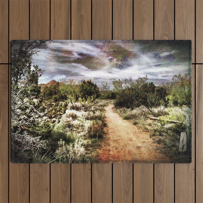 Down the Beaten Path Outdoor Rug